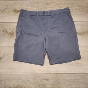 Express Charcoal Flat Front Shorts